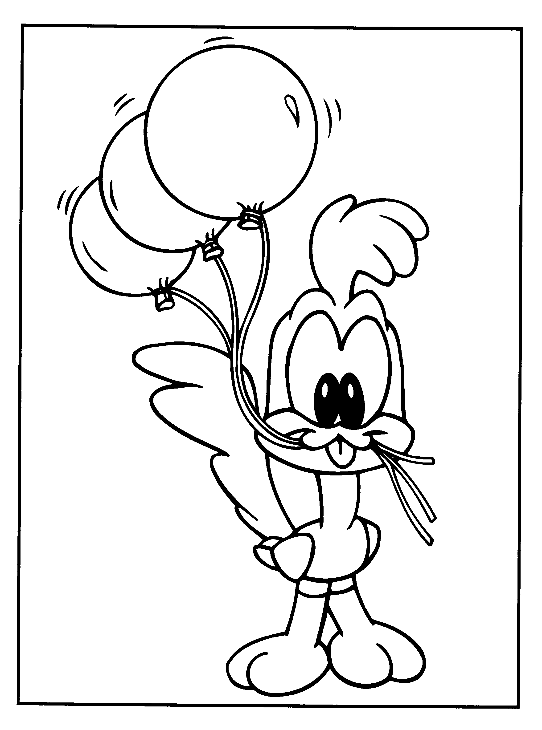 Bebe looney tunes Dibujos para Colorear - DisneyDibujos.com