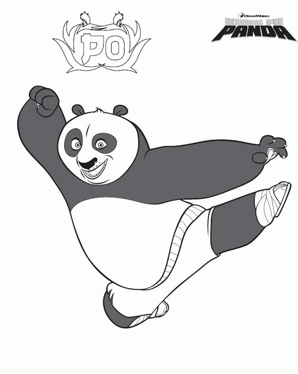 Kung fu panda Dibujos