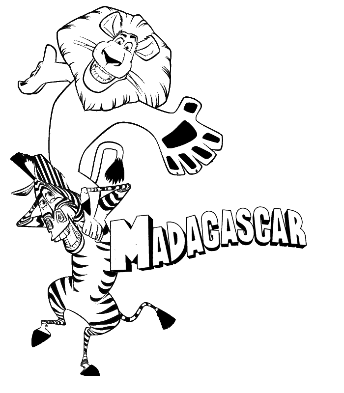 Madagascar Dibujos
