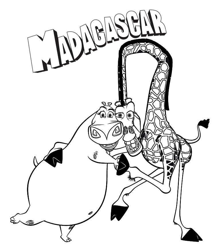 Madagascar Dibujos