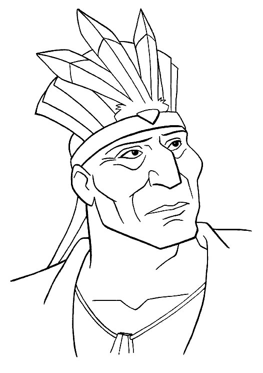 Pocahontas Dibujos
