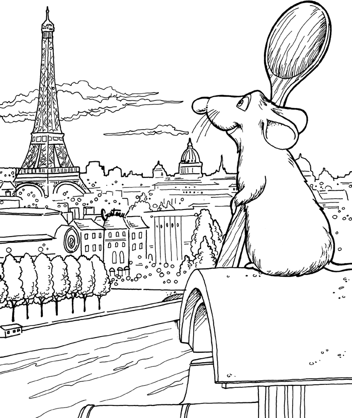 Ratatouille Dibujos